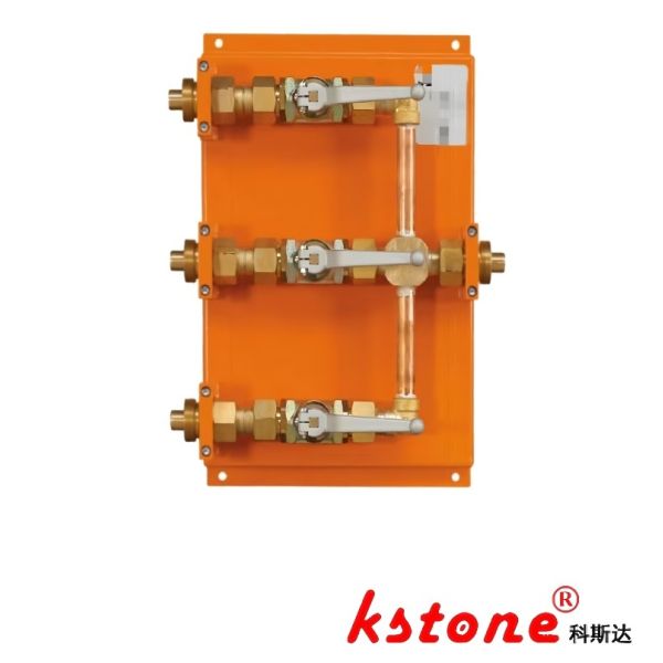 One Turn Multi Gas Distributor, With 1 Inlet And 3 Outlets, Multi Channel