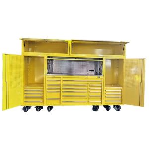 Industrial Tool Cabinet with Cold Rolled Steel and Multi Drawers Optional Black
