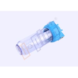 Blue Lid PP Cartridge Filter Housing SGS Certification For Drinking Water