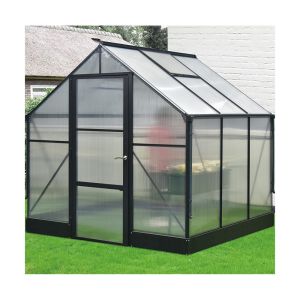 China 25cm Aluminium Frame Greenhouse 1.5mm With Hinged Door on sale