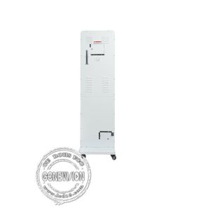 Portable Kindergarten Touchscreen Totem , Bright Color Educational Touch Kiosk