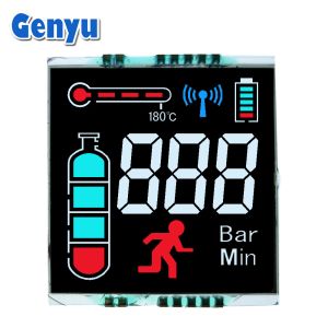 Vertical Alignment LCD VA Negative Transmissive 3 Digit LCD Display 3.3V 14PIN