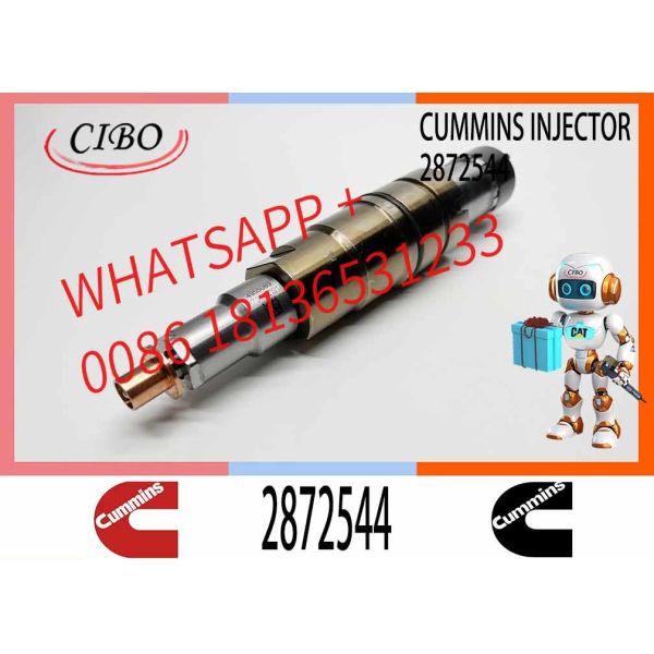 Common Rail Fuel Injector 2872544 C2872544 for Cummins Engine ISX ISX12 ISX15 Diesel Generator Engine Spare Parts