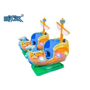 China Common Mobile Pirate Ship Swing Ride Kiddie Ride Machine For 2 People on sale