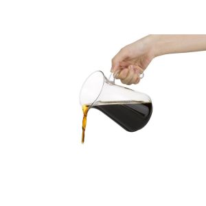 360ml Glass Pour Over Slow Hand Drip Coffee Equipment Pot Paperless Filter