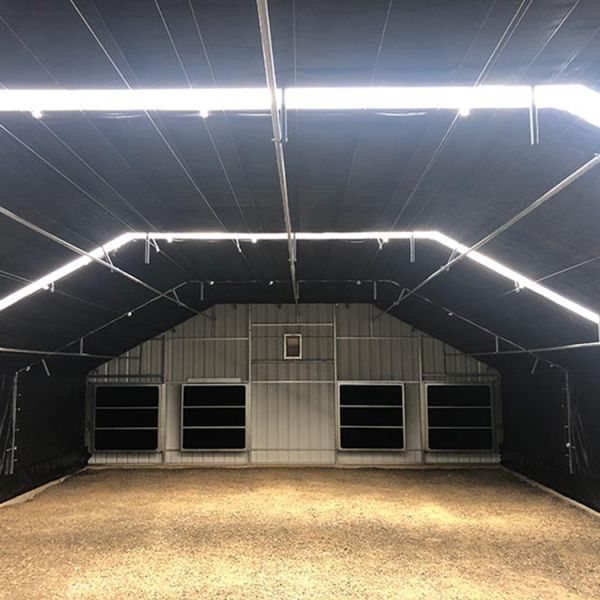 Quality BAOLIDA Automatic Blackout Greenhouse Hydroponic Inner Shading wholesale