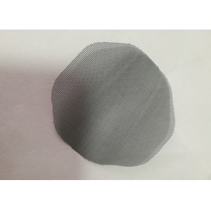 25 Micron Black Color Stainless Wire Mesh Irregular Shape For Car Filter
