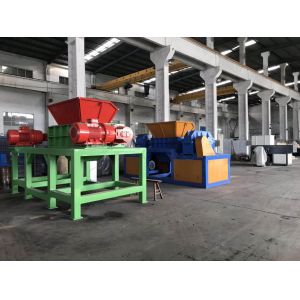 Garbage Shredder Double Shaft ShredderWaste Shredder Machine With CE Certificate
