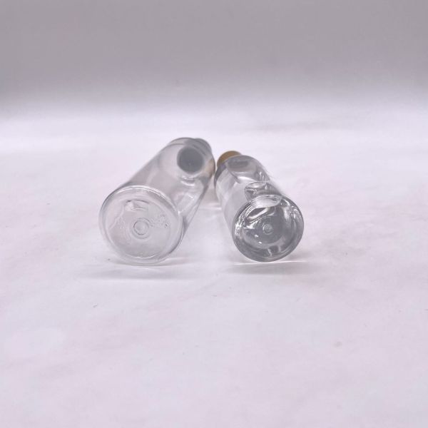 Screen Printing 120mL PET Bottle Plastic Spray Bottles Alcohol Container Custom Color