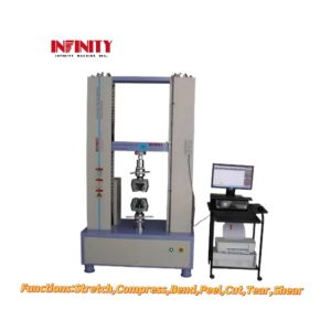 100KN Servo Controlled Universal Testing Machine for Cutting and Tearing Test