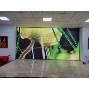 HD Waterproof LED Stage Curtain Screen , LED Panel Stage Background P3.91