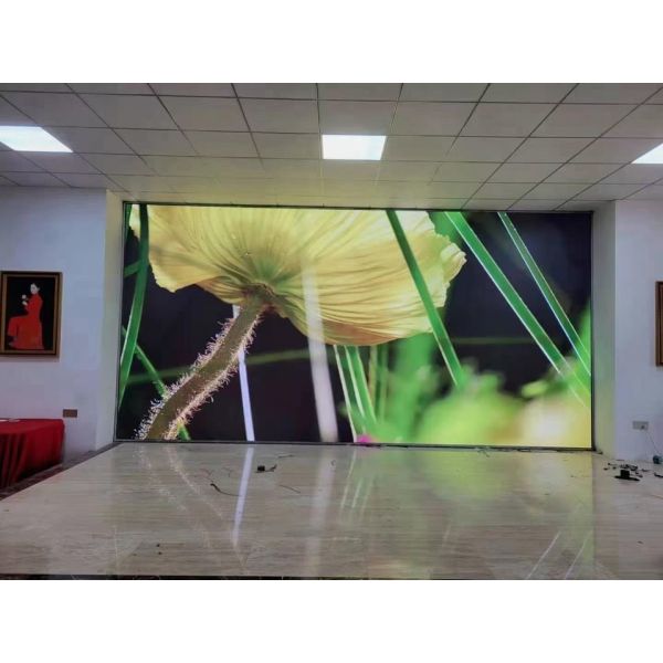 HD Waterproof LED Stage Curtain Screen , LED Panel Stage Background P3.91