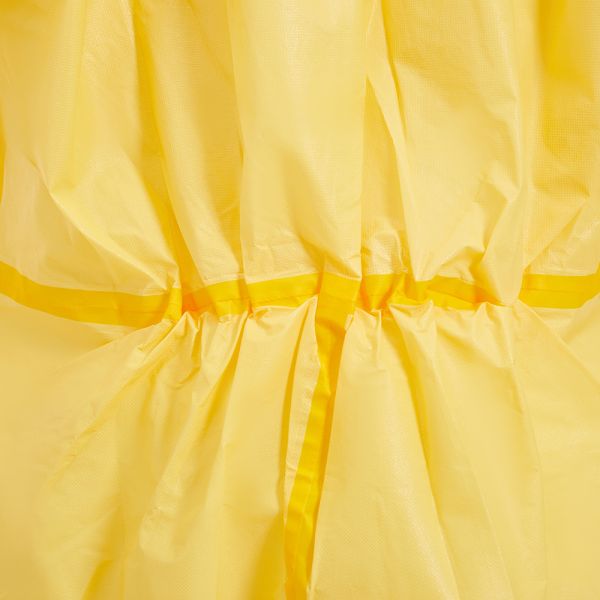 65gsm Hazmat Coverall Suit , Chemical Resistant Coveralls silicon free