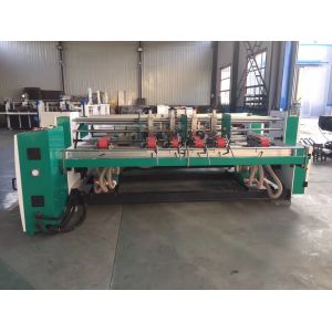 6.6 Kw Paper Board Folder Gluer Machine Double Piece Corrugated Cardboard