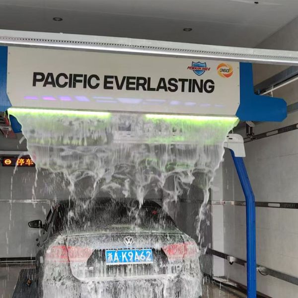 Quality 360 Water Saving Touchless Car Washer Self Service Car Wash Machine Fully Automatic For 2080mm Vehicle Reverse Osmosis System wholesale