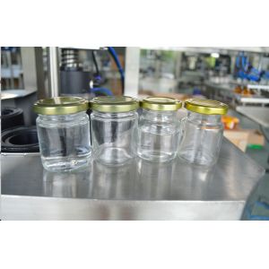 50ml Custom Head Piston 2KW Sauce Bottle Filling Machine