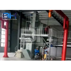 Semi Automatic Tile Adhesive Machine With Twin Shaft Paddle Mixer