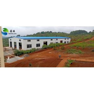 China Anticorrosion Painted Or Galvanized Steel Structure Warehouse with 30 Percent Roof Pitch and 2 to 4 Weeks Installation Time on sale