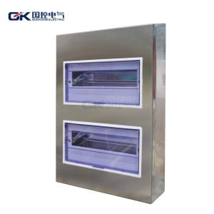Stainless Steel Electrical Distribution Board Laser Drilling Metal DB Box