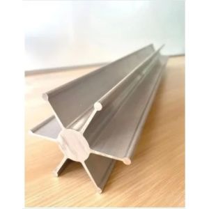 Aluminum U Channel Extrusion with Flange Railing Hardware