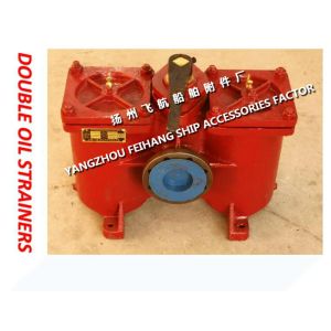 China Fuel oil separator outlet double oil filter AS80-0.18/0.13 CB/T425-94 on sale