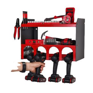 Easy Operation Single Tier Drill Organizer Rack for Tool Box Perfect for Toolbox