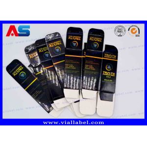 High Quality Bodybuilding Small Boxes For Vials Blue Box Pharmaceutical