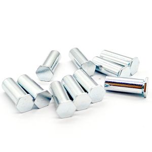 Cheap Custom Zinc-Plated Hexagonal Threaded Standoff Inserts CNC Machining for sale