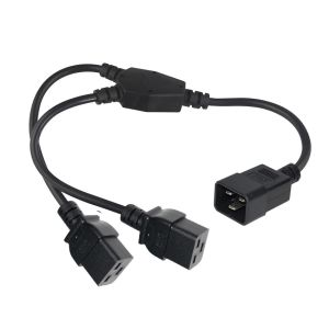 Cheap C20 to IEC C19 Power Cord 250V 10A H05VV-F 3G for sale