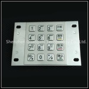Cheap Matrix Metal Numeric Keypad 16 Keys Type For Access Control Kiosk Elevator Atm for sale