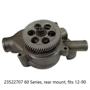 Water Pumps For Detroit S60 11.2L 12.7L Rear Amount OEM 23522707