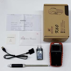 Factory Price Pumping Portable Multi 5 in 1 Gas Detector CH4 CO H2S O2 VOCs