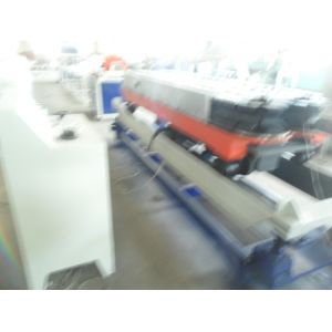 PVC Double Wall Corrugated Pipe Plastic Extrusion Machine , PVC Corrugated Pipe