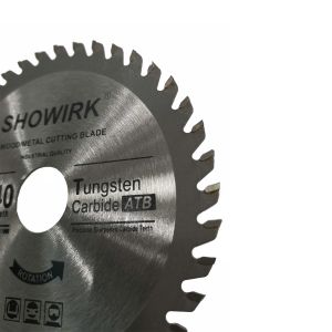 SHOWIRK YG6 Carbide Tipped Industrial Quality 4" TCT Saw Blade with 4/5" arbor