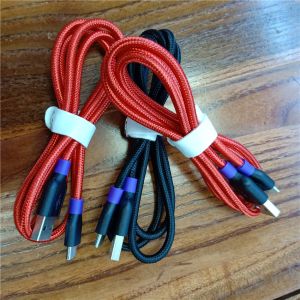 Nylon Braided Fast Charging Cable Data Applicable To C Type Interface Mobile