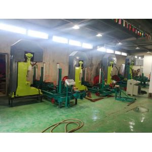 Popular MJ3210 Vertical Band Sawmill with Log Carriage /Automatic feeding