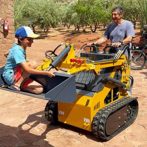 Cheap Mini Skid Steer Track Loader Walk Behind Crawler EPA Skid Steer Loader Attachments for Sale for sale