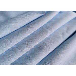 Knitted 160cm Polyester Twill Fabric For Medical Work Wear