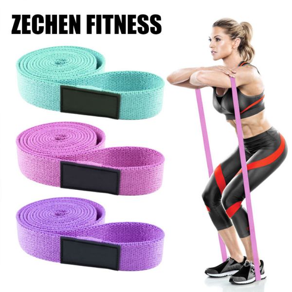 Quality 2000mm Resistance Loop Bands Pull Ups Exercise Elastic Fabric Set Workout wholesale