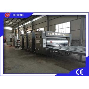 Three Color Corrugated Carton Flexo Printing Machine 2045 Jinbo Chain Feeding