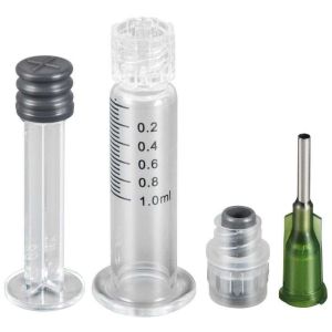 CBD Oil Glass Syringe Luer Lock THC Oil Syringe 1ml Empty Luer Cap Glass Syringe