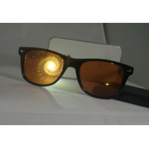 LED Displays 3D Fireworks Glasses Plastic Frame Spiral Effect