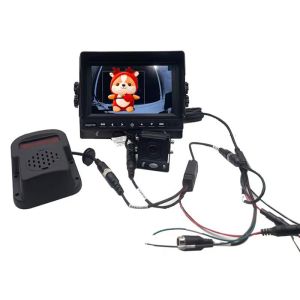 1080P HD BSD Blind Spot Detection Aid AI Camera Sound And Light Alarm With 7