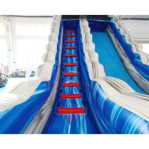 18OZ PVC Outdoor Inflatable Water Slides Kids Jumping Bouncer