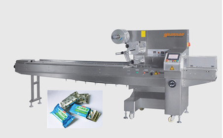 Quality Electric Customized  Pillow Packing Machine Flow Pack Tablet Easy Operation wholesale