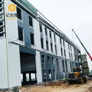 Galvanized Steel Workshop Building with Portal Frame