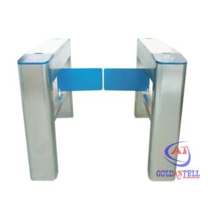 IC ID Card High Capability Swing Barrier Gate Dual Way , Pedestrian Swing