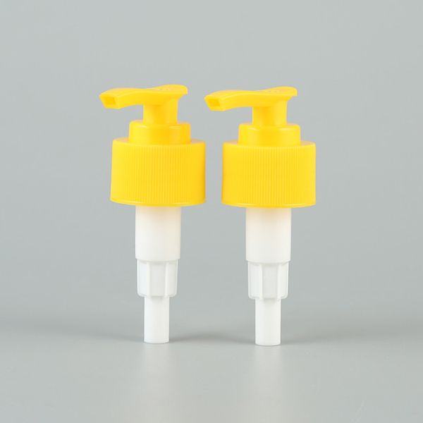 Quality 24/410 28/410 28r3 28mm Black Lotion Pump Dispenser Ribbed Soap Cream Foam Custom Size wholesale