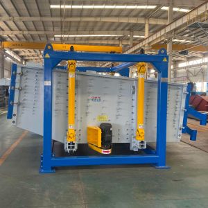 2000 KG Silica Sand Vibrating Screening Square Vibrating Screen