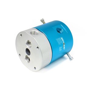 2 Passages Pneumatic Hydraulic Rotary Union Support Transmit Signal